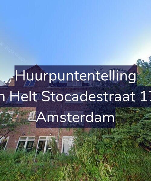 Foto gevel Huurpuntentelling voor Van Helt Stocadestraat 17-2, Amsterdam