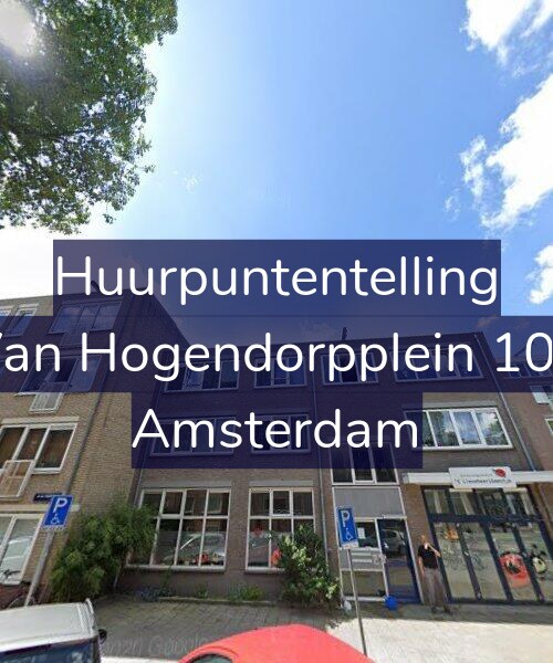 Foto gevel Huurpuntentelling voor Van Hogendorpplein 108, Amsterdam