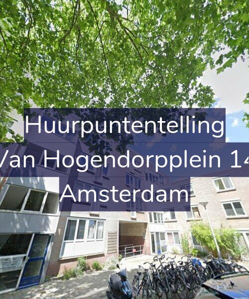 Foto gevel Huurpuntentelling voor Van Hogendorpplein 14, Amsterdam