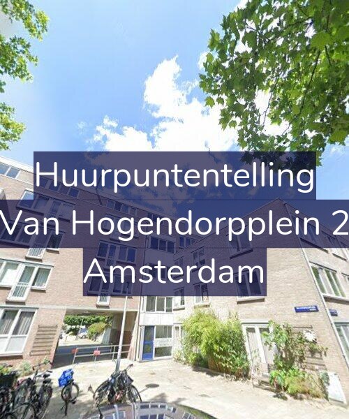 Foto gevel Huurpuntentelling voor Van Hogendorpplein 2, Amsterdam