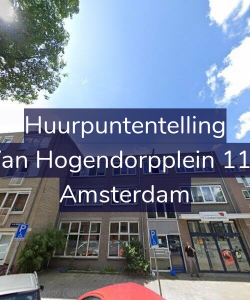 Foto gevel Huurpuntentelling voor Van Hogendorpplein 112, Amsterdam