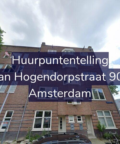 Foto gevel Huurpuntentelling voor Van Hogendorpstraat 905, Amsterdam