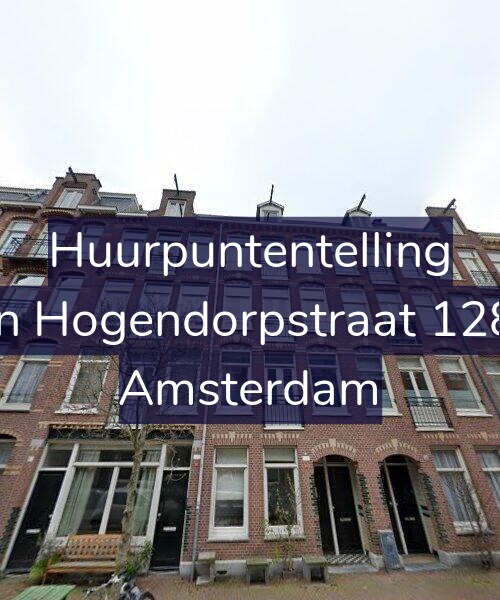Foto gevel Huurpuntentelling voor Van Hogendorpstraat 128-3, Amsterdam