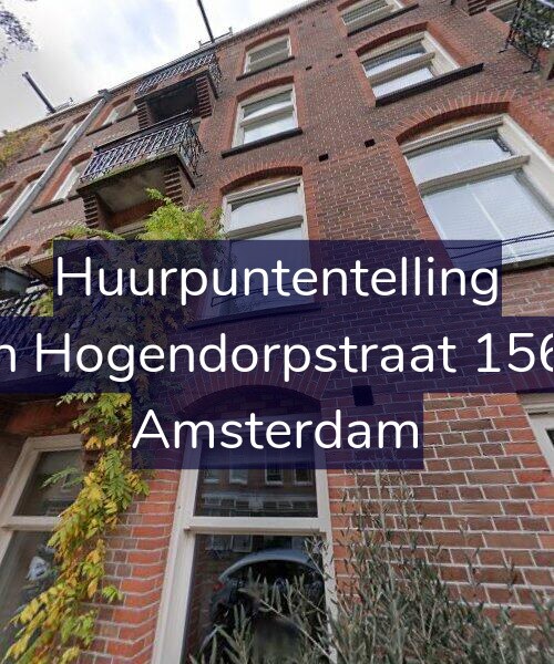 Foto gevel Huurpuntentelling voor Van Hogendorpstraat 156-H, Amsterdam