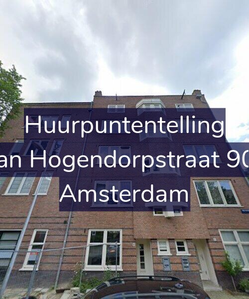 Foto gevel Huurpuntentelling voor Van Hogendorpstraat 903, Amsterdam
