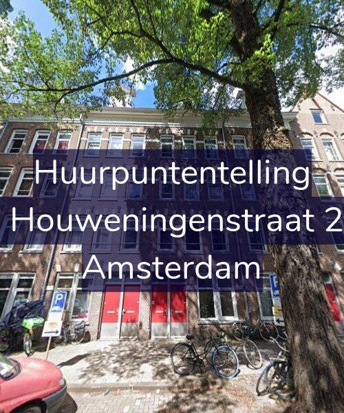 Foto gevel Huurpuntentelling voor Van Houweningenstraat 24-H, Amsterdam