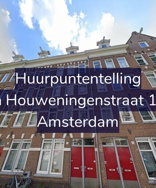 Foto gevel Huurpuntentelling voor Van Houweningenstraat 11-1, Amsterdam