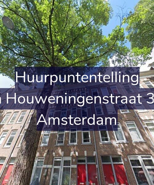 Foto gevel Huurpuntentelling voor Van Houweningenstraat 30-2, Amsterdam