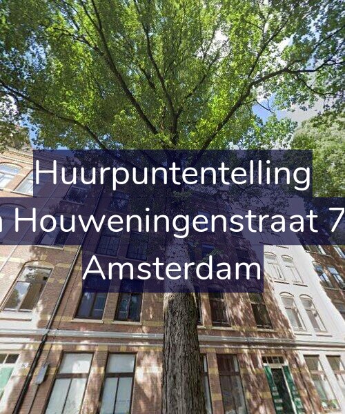 Foto gevel Huurpuntentelling voor Van Houweningenstraat 78-2, Amsterdam