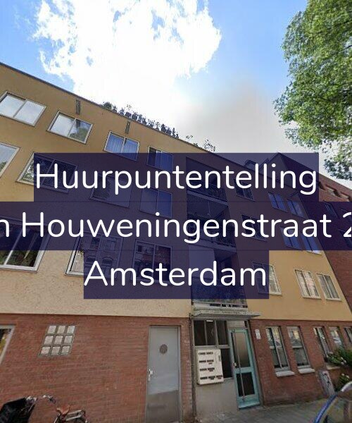 Foto gevel Huurpuntentelling voor Van Houweningenstraat 217, Amsterdam