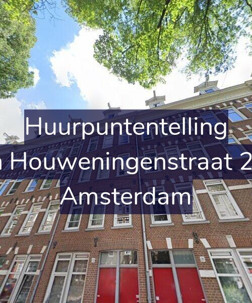 Foto gevel Huurpuntentelling voor Van Houweningenstraat 23-3, Amsterdam