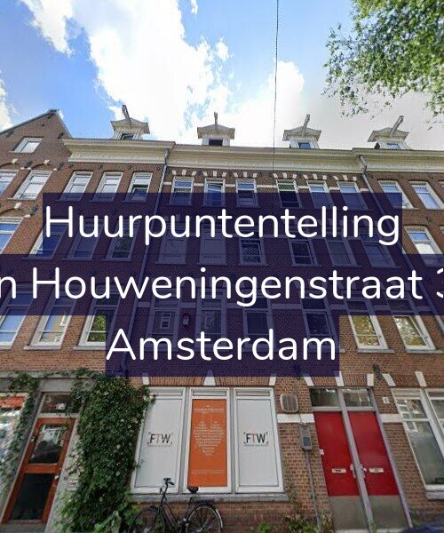 Foto gevel Huurpuntentelling voor Van Houweningenstraat 3-1, Amsterdam
