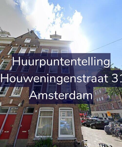 Foto gevel Huurpuntentelling voor Van Houweningenstraat 31-A2, Amsterdam