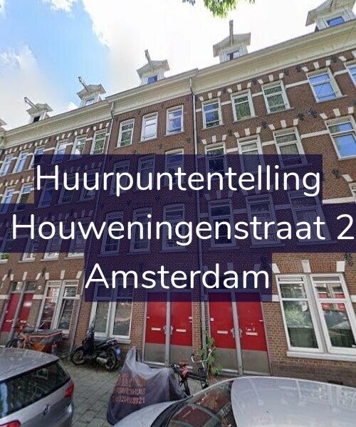 Foto gevel Huurpuntentelling voor Van Houweningenstraat 23-H, Amsterdam