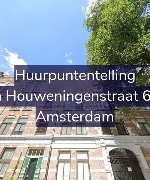 Foto gevel Huurpuntentelling voor Van Houweningenstraat 64-2, Amsterdam