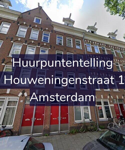 Foto gevel Huurpuntentelling voor Van Houweningenstraat 17-H, Amsterdam