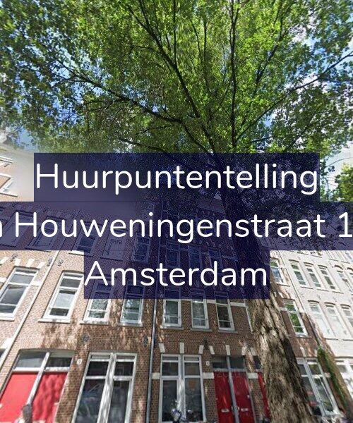 Foto gevel Huurpuntentelling voor Van Houweningenstraat 10-2, Amsterdam