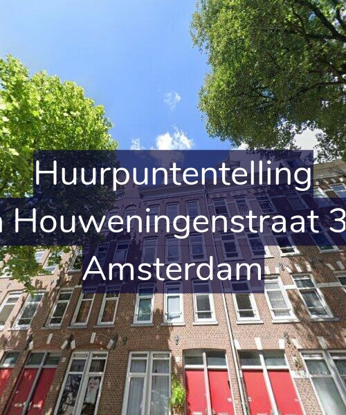 Foto gevel Huurpuntentelling voor Van Houweningenstraat 34-3, Amsterdam