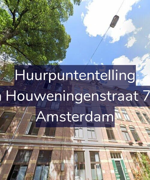 Foto gevel Huurpuntentelling voor Van Houweningenstraat 70-3, Amsterdam