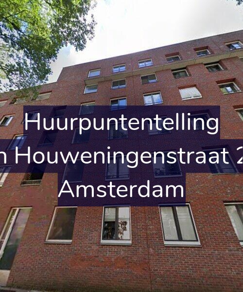 Foto gevel Huurpuntentelling voor Van Houweningenstraat 239, Amsterdam