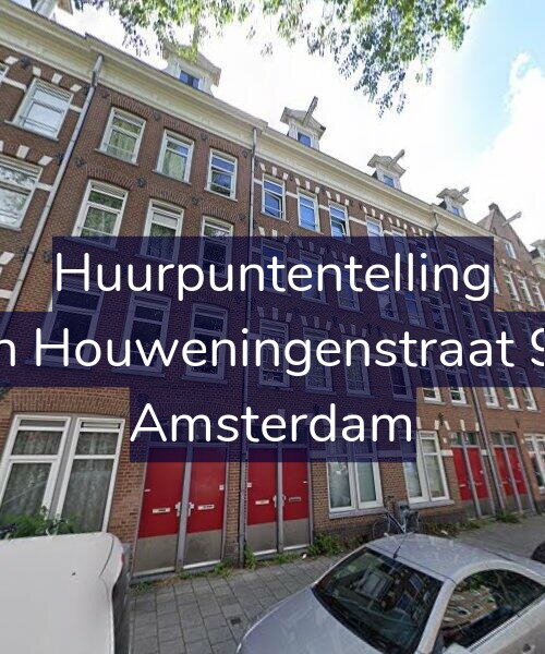 Foto gevel Huurpuntentelling voor Van Houweningenstraat 9-H, Amsterdam