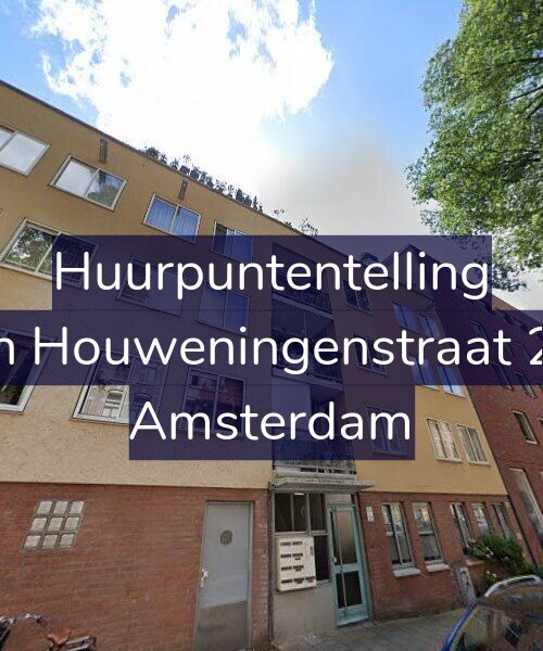 Foto gevel Huurpuntentelling voor Van Houweningenstraat 221, Amsterdam