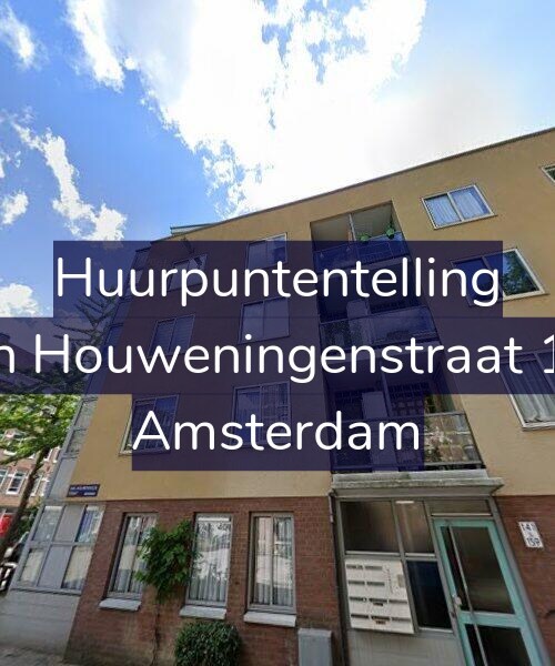Foto gevel Huurpuntentelling voor Van Houweningenstraat 157, Amsterdam