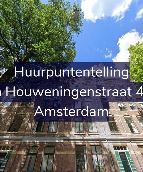 Foto gevel Huurpuntentelling voor Van Houweningenstraat 42-2, Amsterdam