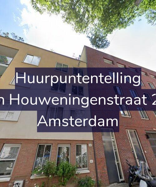 Foto gevel Huurpuntentelling voor Van Houweningenstraat 227, Amsterdam