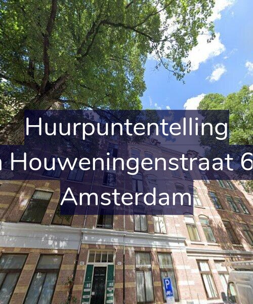 Foto gevel Huurpuntentelling voor Van Houweningenstraat 60-3, Amsterdam