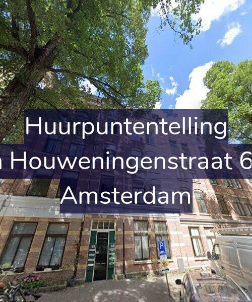 Foto gevel Huurpuntentelling voor Van Houweningenstraat 60-1, Amsterdam