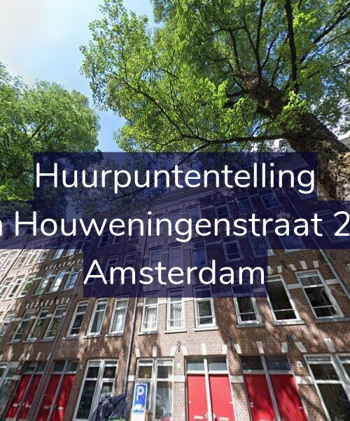 Foto gevel Huurpuntentelling voor Van Houweningenstraat 26-2, Amsterdam