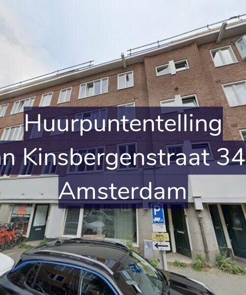 Foto gevel Huurpuntentelling voor Van Kinsbergenstraat 34-H, Amsterdam