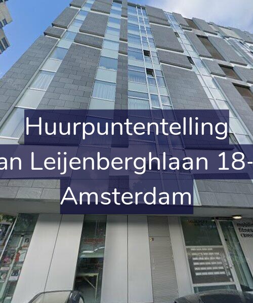 Foto gevel Huurpuntentelling voor Van Leijenberghlaan 18-N, Amsterdam