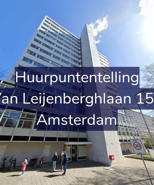 Foto gevel Huurpuntentelling voor Van Leijenberghlaan 153, Amsterdam