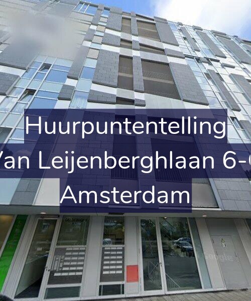 Foto gevel Huurpuntentelling voor Van Leijenberghlaan 6-G, Amsterdam