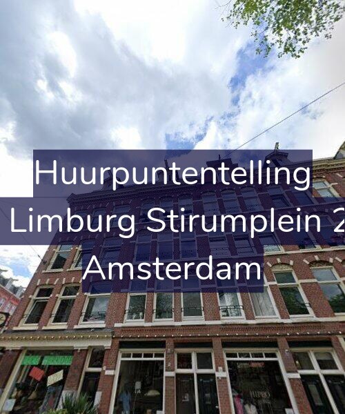 Foto gevel Huurpuntentelling voor Van Limburg Stirumplein 24-3, Amsterdam