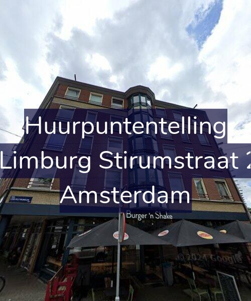Foto gevel Huurpuntentelling voor Van Limburg Stirumstraat 26-A, Amsterdam