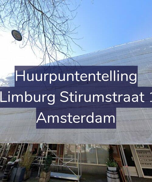 Foto gevel Huurpuntentelling voor Van Limburg Stirumstraat 10-D, Amsterdam