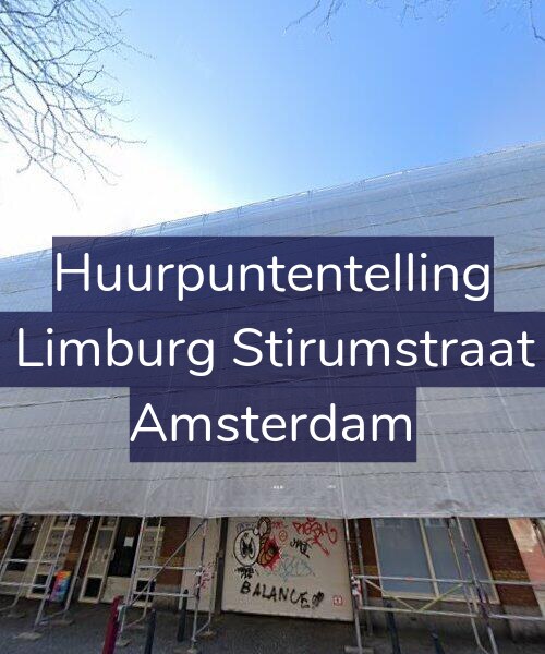 Foto gevel Huurpuntentelling voor Van Limburg Stirumstraat 8-B, Amsterdam