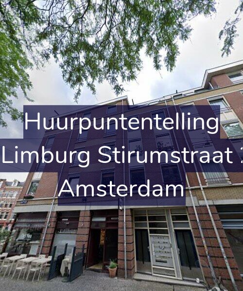 Foto gevel Huurpuntentelling voor Van Limburg Stirumstraat 22-E, Amsterdam