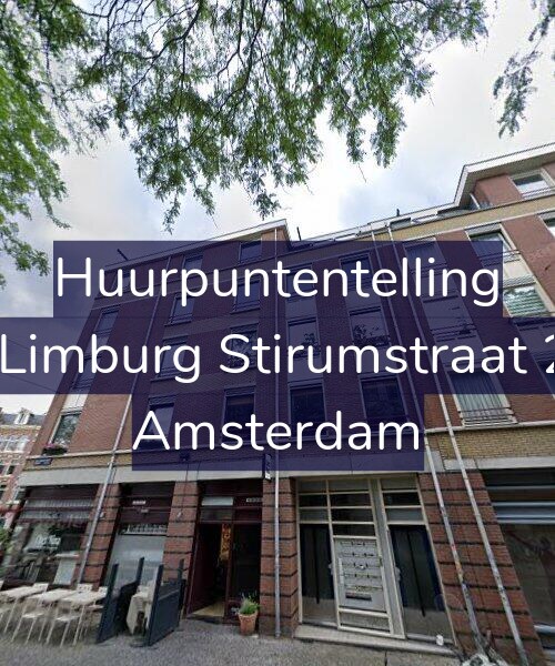 Foto gevel Huurpuntentelling voor Van Limburg Stirumstraat 22-N, Amsterdam