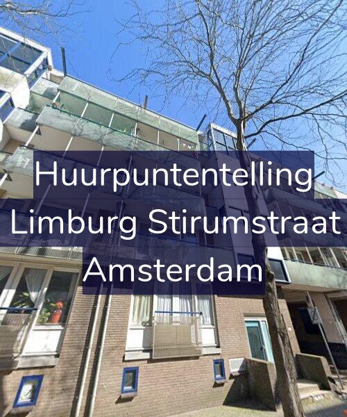 Foto gevel Huurpuntentelling voor Van Limburg Stirumstraat 7-B, Amsterdam