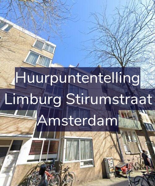 Foto gevel Huurpuntentelling voor Van Limburg Stirumstraat 3-B, Amsterdam