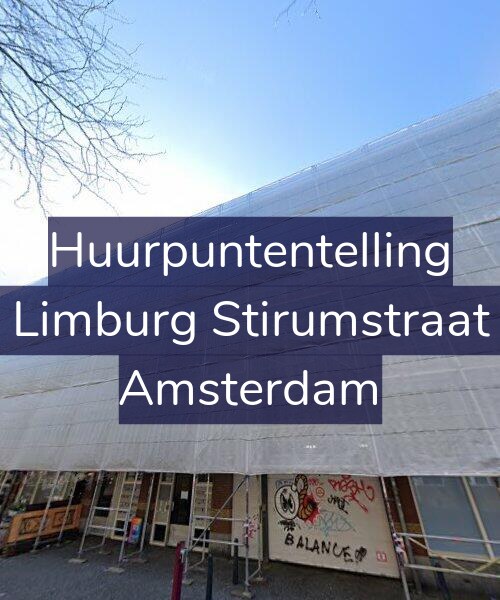 Foto gevel Huurpuntentelling voor Van Limburg Stirumstraat 8-D, Amsterdam