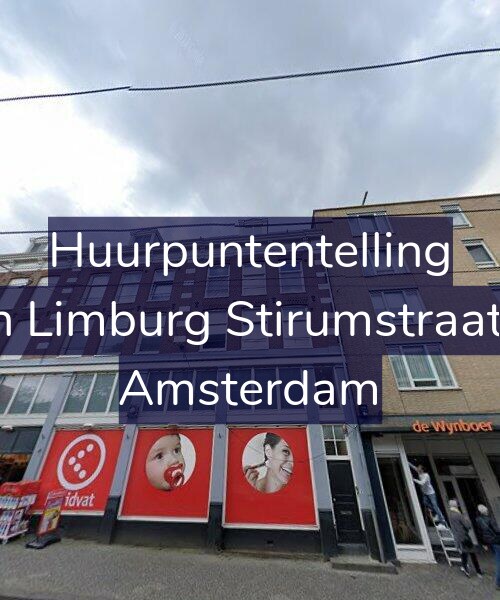 Foto gevel Huurpuntentelling voor Van Limburg Stirumstraat 56, Amsterdam