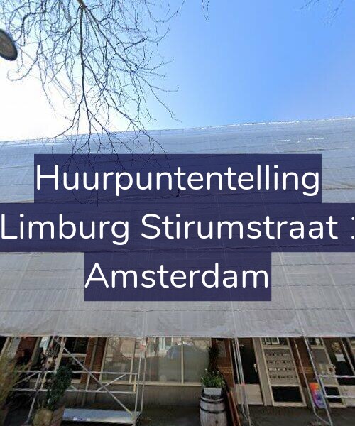 Foto gevel Huurpuntentelling voor Van Limburg Stirumstraat 10-B, Amsterdam