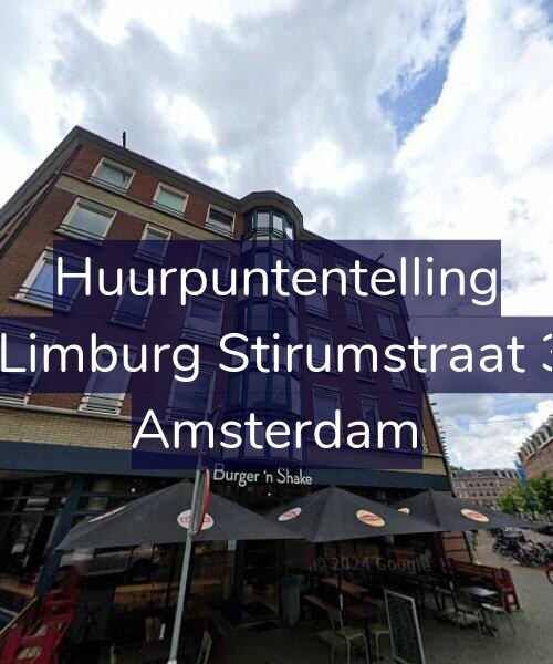 Foto gevel Huurpuntentelling voor Van Limburg Stirumstraat 32-A, Amsterdam