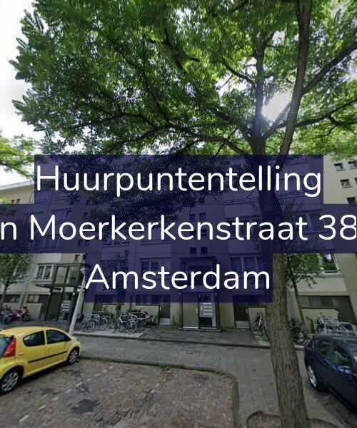 Foto gevel Huurpuntentelling voor Van Moerkerkenstraat 38-H, Amsterdam
