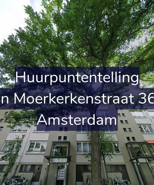 Foto gevel Huurpuntentelling voor Van Moerkerkenstraat 36-2, Amsterdam